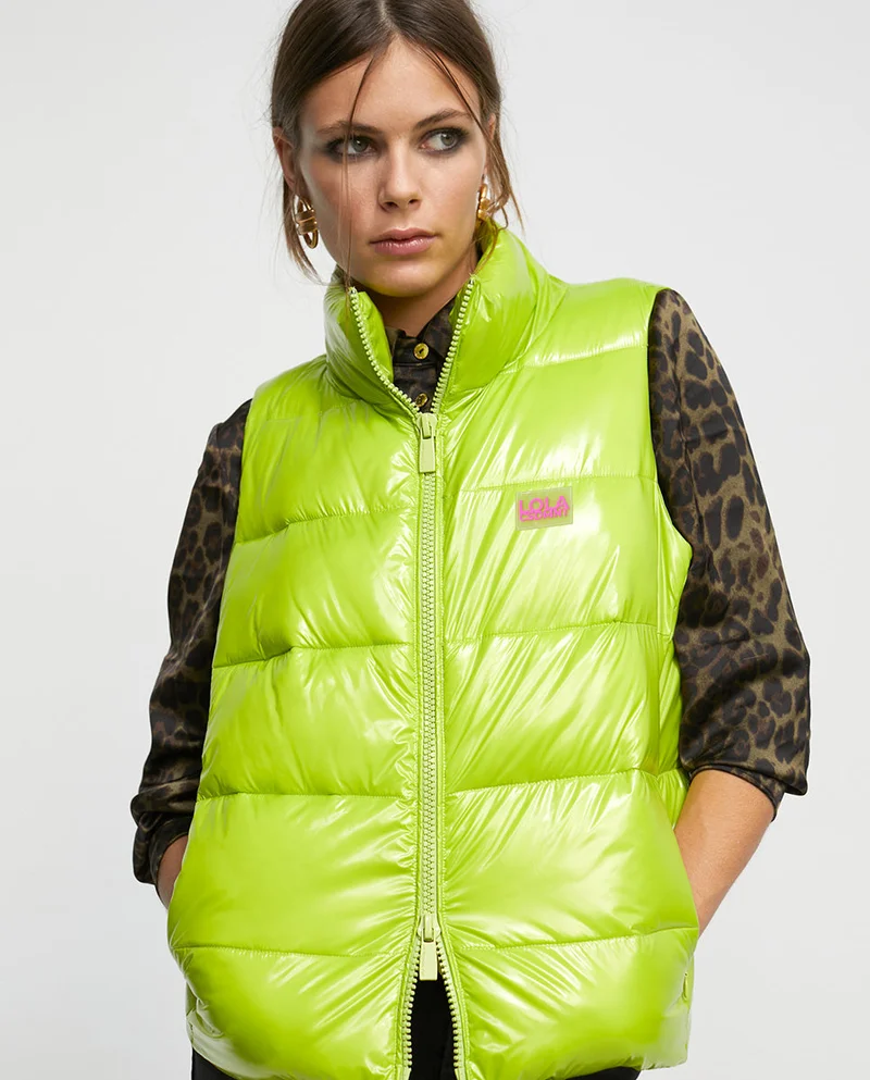 Lola Casademunt Cropped puffer gilet